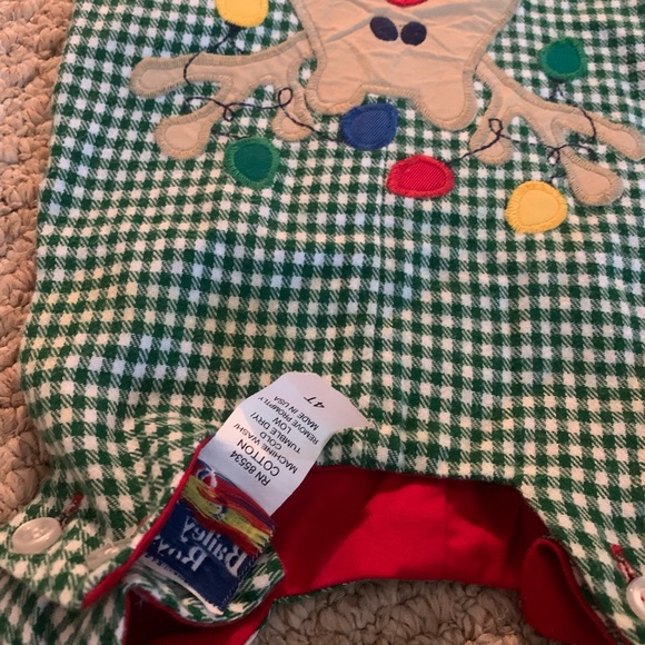 Christmas Boy Smocks - Picture 3 of 4